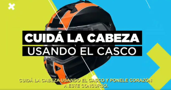 Campaña Nacional ¡CUIDATE, USÁ CASCO!