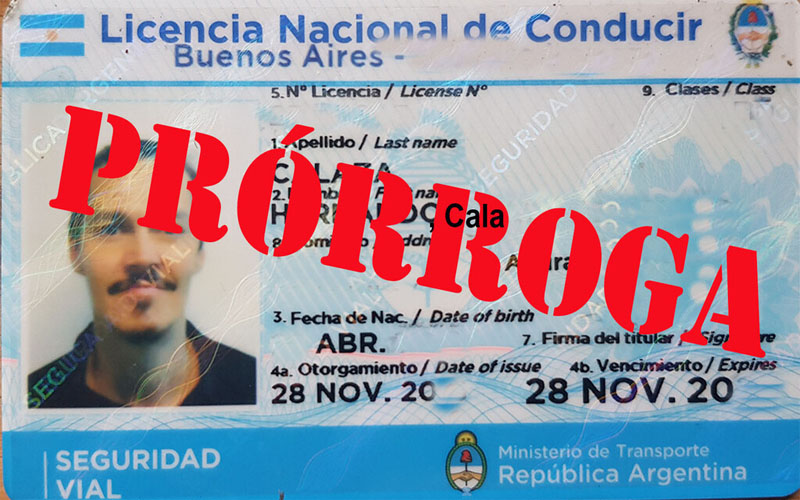 Se terminan las prórrogas de las licencias de conducir de la Ciudad