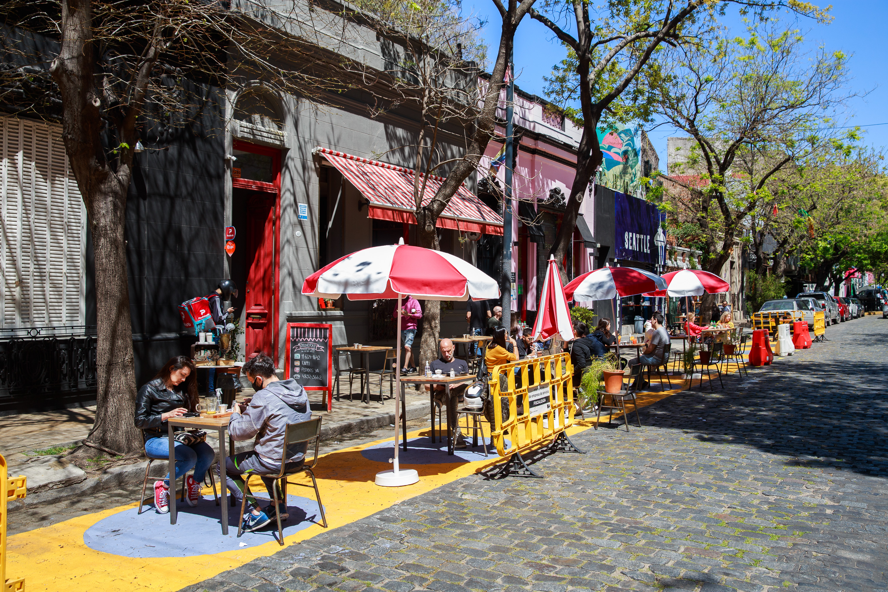  La Ciudad continúa con el cierre de calles y apertura de áreas peatonales 