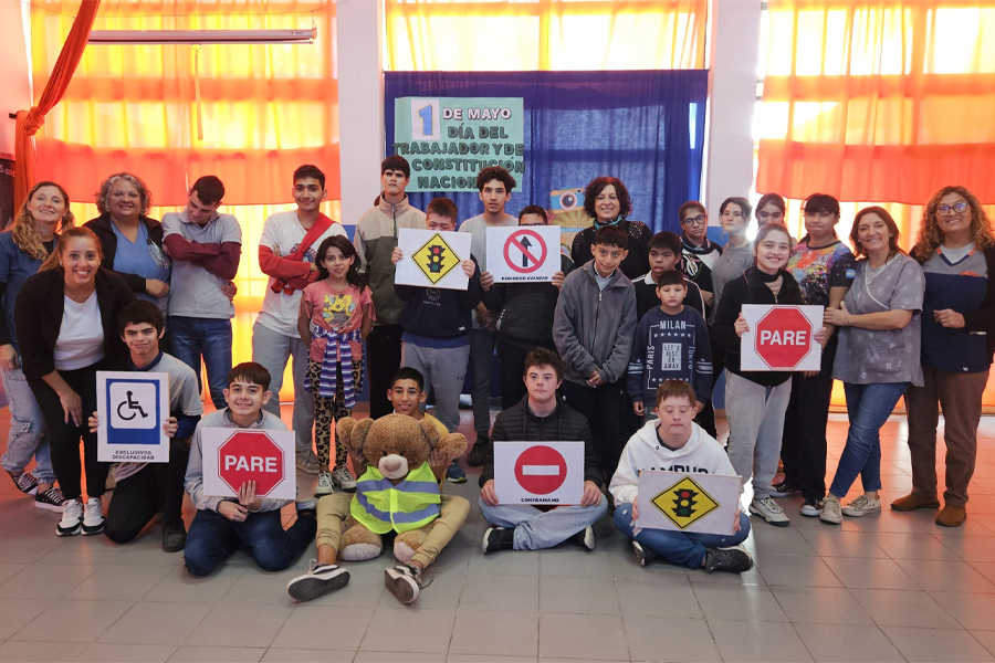 Jornadas de educación vial en escuelas rurales