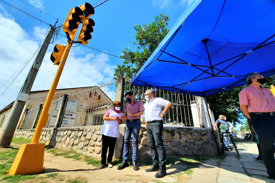 Campaña de concientización vial en las escuelas de San Pedro