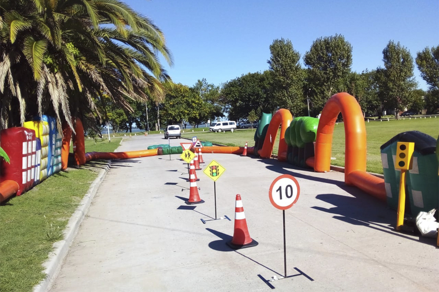 Circuito infantil en San Cayetano