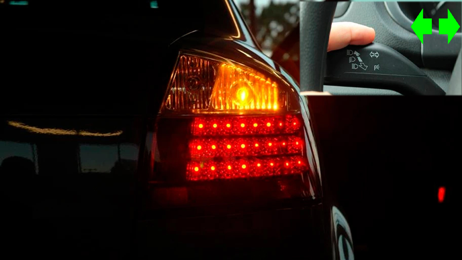 ¿Usás las luces de giro?
