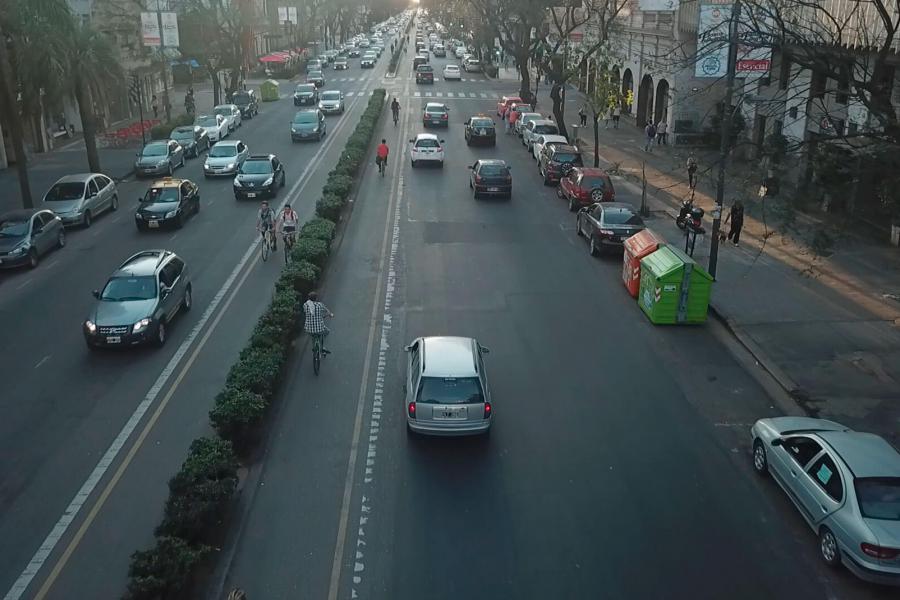 Ciclovías inseguras en Rosario