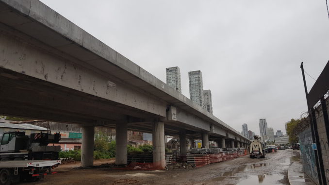 En menos de un mes inauguraría el viaducto San Martín