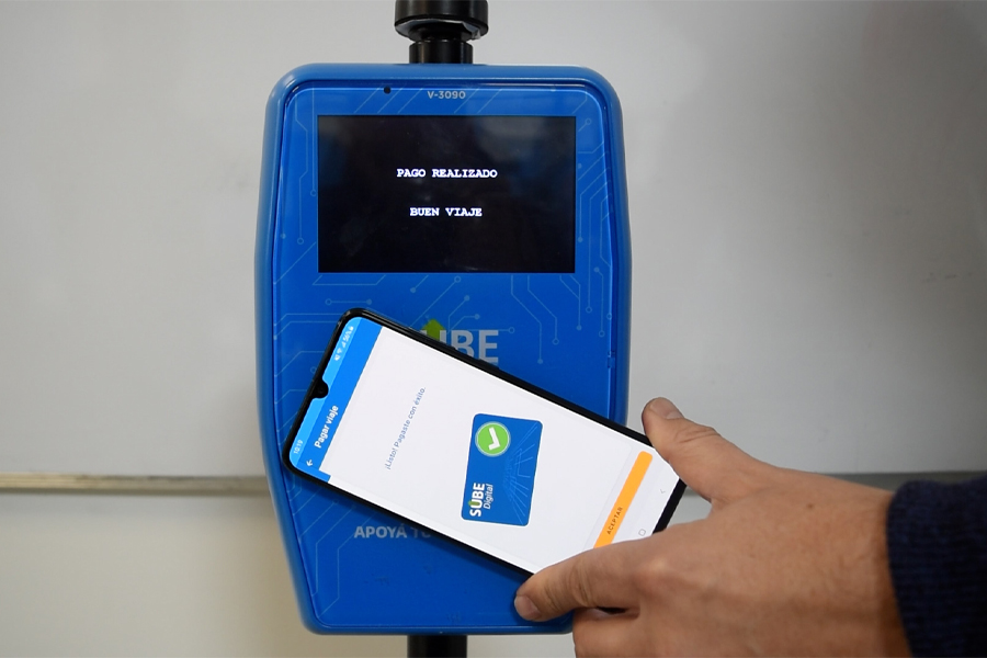 SUBE Digital se implementa en Neuquén donde pagaran el boleto desde los celulares